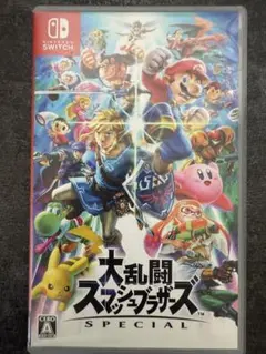 大乱闘スマッシュブラザーズのSwitchソフト　即日発送
