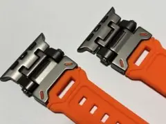 Apple Watch用オレンジバンド