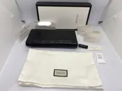 GUCCI 307987 シグネチャー ラウンドファスナー 長財布