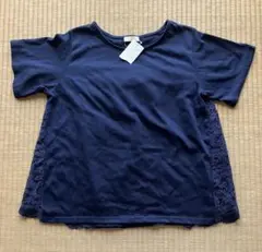 earth music&ecology Tシャツ後ろレース サイズＦタグ付き