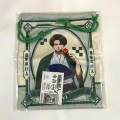 進撃の巨人 リヴァイ 縁日 カプセル巾着