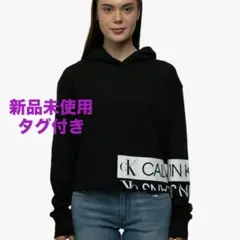 Calvin Klein ブラック パーカー Sサイズ