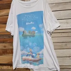崖の上のポニョ Tシャツ アニメT 古着 ジブリ 映画 半袖 希少 レア