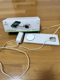 3in1 Wireless Charging Pad ホワイト