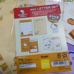 最終価格希少サンリオキティミニレターセット2003yeardesign
