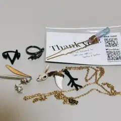 Gotha×Gotha リング　ネックレス　ピアス
