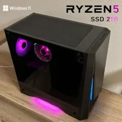 【動作保証付き】新品SSD 2TB 　RTX 2060　ゲーミングPC