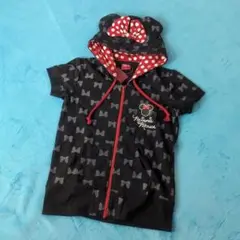 Disney ミニーマウス 半袖パーカー