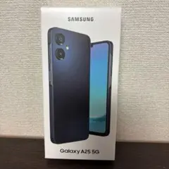 新品未使用 Galaxy A25 5G ブラック 本体