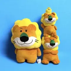 【たべっ子どうぶつ】らいおんくんぬいぐるみ3種セット