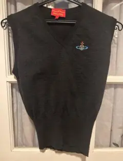 ☆VivienneWestwood☆初期☆レア☆黒☆ニットベスト☆サイズＬ☆美品 2025年最新】vivienne westwood ニットベストの人気アイテム