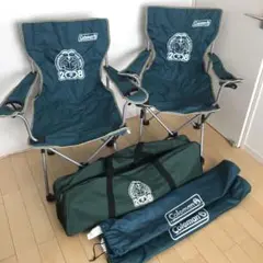 【当選品】コールマン×ドラえもんコラボ チェア2脚セット サークルkサンクス限定