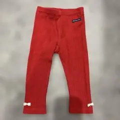 ムージョンジョン　moujonjon ボトムス　赤