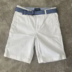 ★再値下げ【ラルフローレン】キッズショートパンツ白　size7