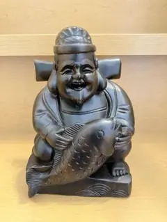 恵比寿様　アンティーク　置物