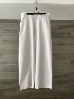 HARE リネンライクベルトトラウザー