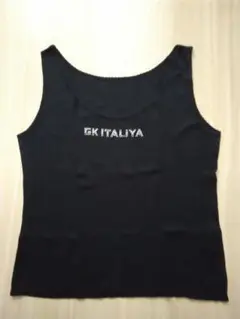 ★伊太利屋★EK ITALIYA ストーン装飾 ノースリーブトップス