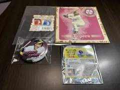 梅野隆太郎 #2 ヴィンテージ風ミニ色紙 缶バッジ