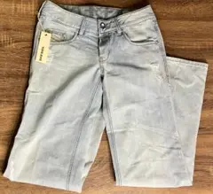ディーゼル DIESEL ライトブルーダメージデニム W26 L32