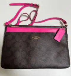 COACH コーチ ショルダーバッグ(ポーチ付き)