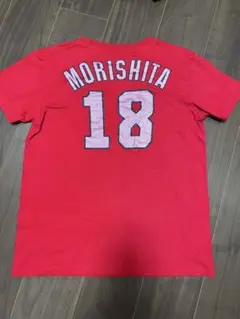 カープ　18 森下　オリジナルTシャツ　ラメ