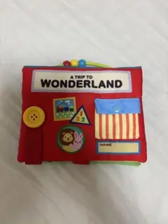 エドインター　ふわふわトーイ　布絵本WONDERLAND ワンダーランド　美品