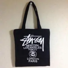 【激レア】STUSSY ステューシー　トートバッグ　手提げバック