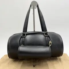 【極美品】ルイヴィトン エピ スフロ ノワール ハンドバッグ ポーチ付き 黒