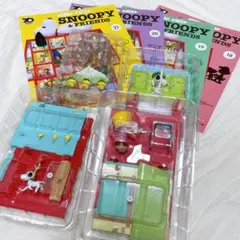 【未開封】デアゴスティーニ・ジャパンSNOOPY ＆FRIENDS 18～21