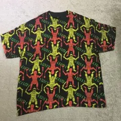 STUSSY  TシャツXLサイズトライバル柄
