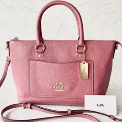 ❤︎軽くて使いやすい❤︎COACH コーチ 2Way エマ ショルダーバッグ