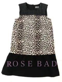 ROSE BAD レオパード ワンピース