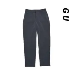 美品✨　GU ジーユー　ウォッシャブルテーパードパンツ　スーツ　グレー　M