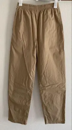 無印良品 MUJI リップストップイージーパンツ紳士ＸＳ・ベージュ ユニセックス