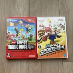 New スーパーマリオブラザーズ Wii★マリオスポーツミックス★セット