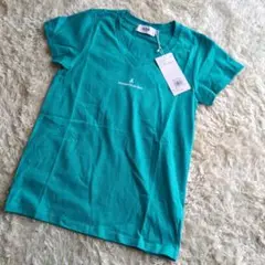 未使用定価2790円AZUL by MOUSSY ターコイズ VネックTシャツ