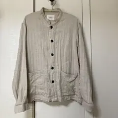 フレンチブリュ　ウールリネン　ジャケット