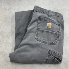 Carhartt　カーハート　ワークパンツ　ダックパンツ　ボトムス　古着　グレー