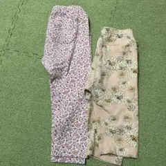 UNIQLO 花柄ボトムス2点セット 90センチ