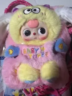 babythree スマホポーチ　ピンク