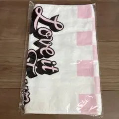 西野カナ　フェイスタオル　Love it Tour 2018　ピンク