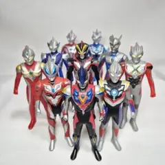 ウルトラマンソフビ10体セット　500シリーズ