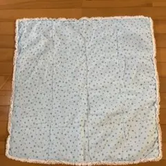 キルティング生地　おくるみ　水色