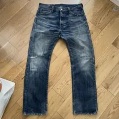 Levi's premium 501 フェード ボロ 鬼ヒゲ