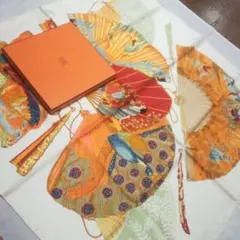 963S 超美品 エルメス HERMES カレ スカーフ