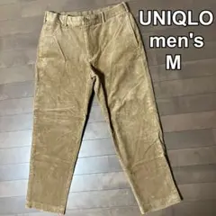 UNIQLOユニクロ　スマートアンクルパンツ　コーデュロイ441808ベージュM