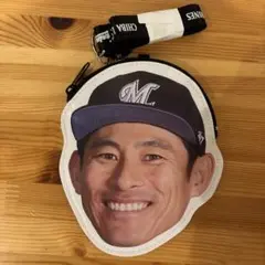 千葉ロッテマリーンズ　荻野貴司選手 顔型コインケース
