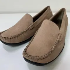★今、流行り★【新品】大人が履く本革風モカシン：ドライビングシューズ23.5cm