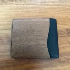 VARCO REAL WOOD スマートウォレット 天然木　本革　BLACK