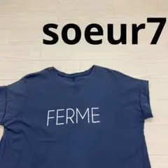 soeur7 スールセブン　半袖カットソー